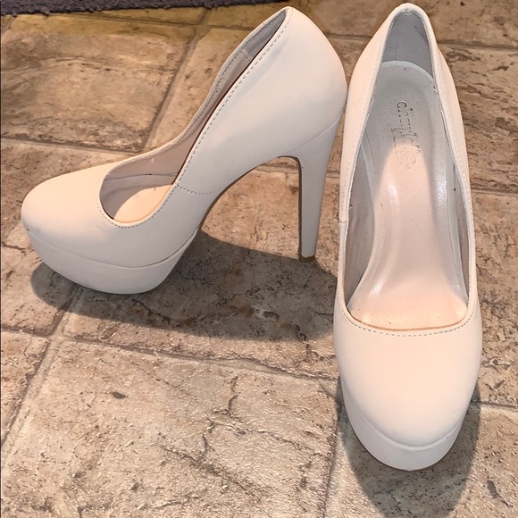 Charlotte Russe Shoes - Charlotte Russe Platform Nude Heels Charlotte Russe Shoes - Charlotte Russe Platform Nude Heels